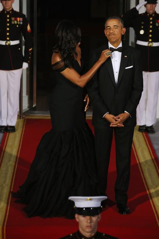 Illustration for article titled Michelle Obama Is Simply Breathtaking at the China State Dinner